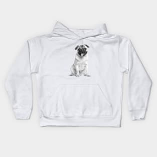 Mops 02 Kids Hoodie